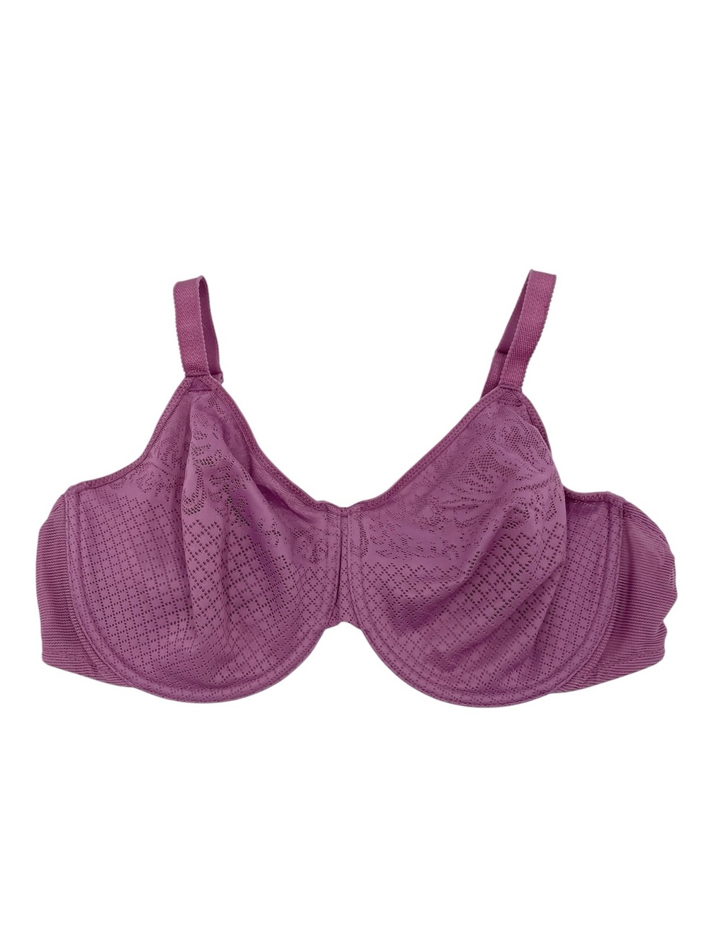 Wacoal 857210 Visual Effects Unlined Underwire Minimizer Bra Size 40D Bordeaux